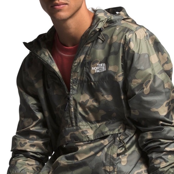 north face rain jacket fanny pack